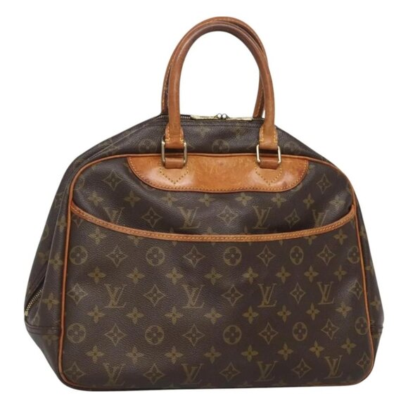 LOUIS VUITTON Monogram Deauville Hand Bag M47270 LV Auth - Picture 1 of 16
